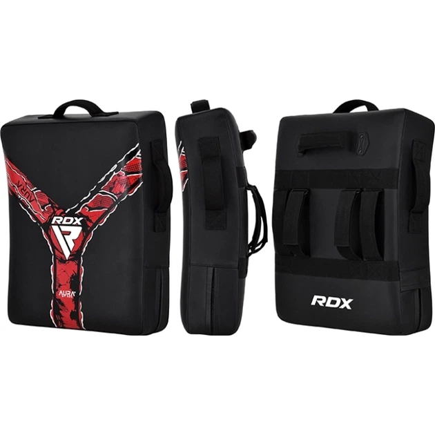 Пад Для Тайського Боксу RDX F17 New Aura Kick Shield Чорно-Червоний MISC (KSR-F17BR) - Фото 2 Пад Для Тайського Боксу RDX F17 New Aura Kick Shield Чорно-Червоний MISC (KSR-F17BR) - изображение 2