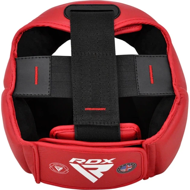 Боксерський Шолом RDX Boxing Head Guard AS1 Червоний M (HGR-AS1R-M) - изображение 2