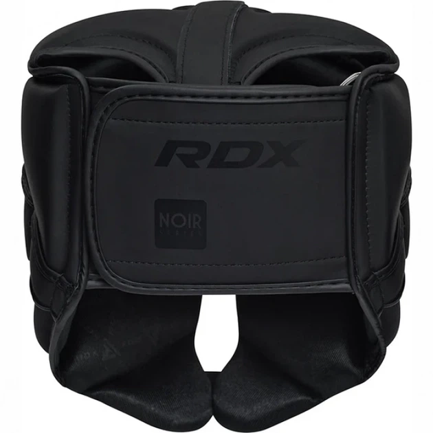 Боксерський Шолом RDX T15 Noir Cheek Protector Head Guard Чорний S (HGR-T15MB-S) - изображение 3