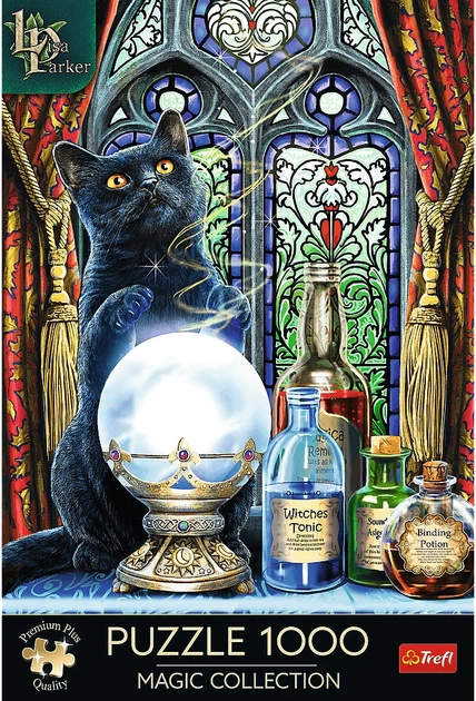 Puzzle Trefl Magic Collection: Uczeń czarownicy 1000 elementów 10898 (5900511108989) - obraz 2