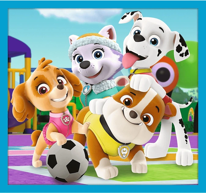 Zestaw puzzle Trefl 10 w 1 Paw Patrol: Niezawodna druzyna Psiego Patrolu 20/35/48 elementów 96011 (5900511960112) - obraz 6