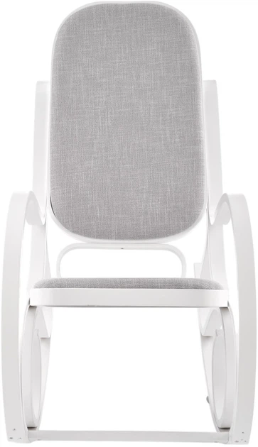 Крісло-гойдалка Halmar Max Bis Plus Біле (5905248112001) - зображення 6