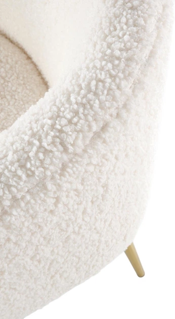 Крісло для відпочинку Halmar Grifon 2 Кремове (5905248111622) - зображення 6