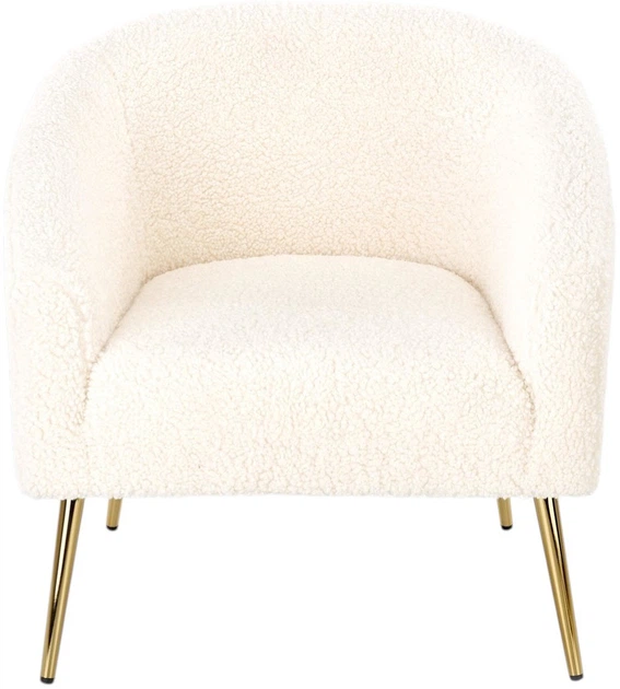 Крісло для відпочинку Halmar Grifon 2 Кремове (5905248111622) - зображення 9