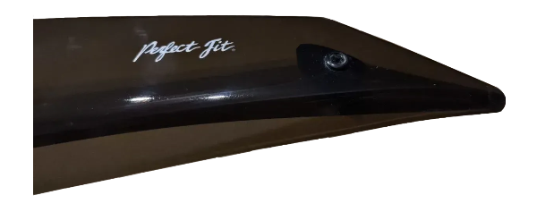 Дефлектор капота мухобойка Kia Rio 05- черный PerfectFit КИА Рио WT0041559 - изображение 3