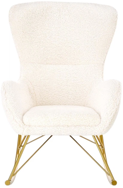 Крісло-гойдалка Halmar Liberto Кремове (5905248111806) - зображення 2