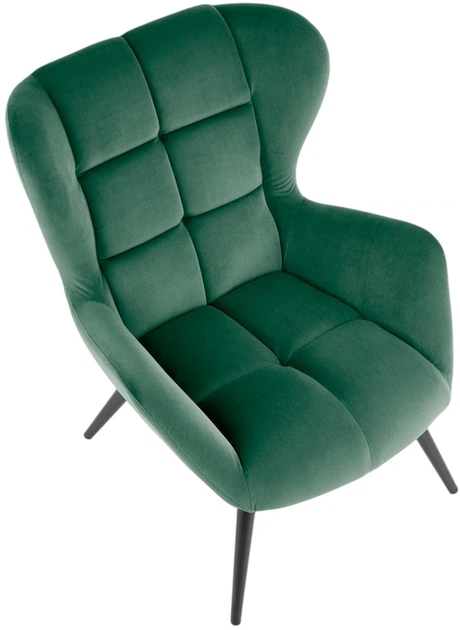 Крісло для відпочинку Halmar Tyrion Зелене (5905248112865) - зображення 7
