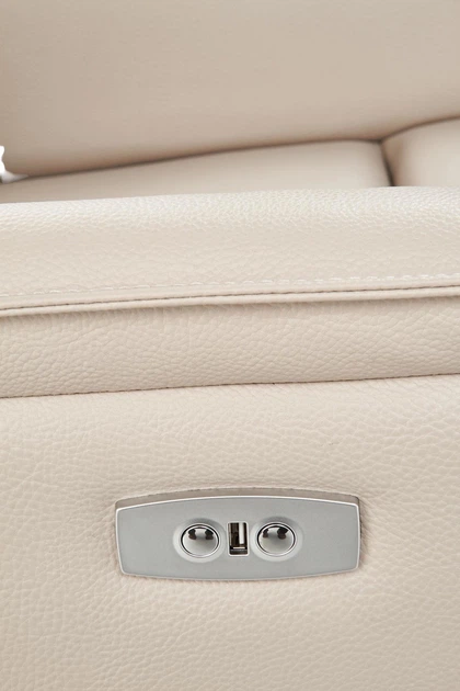 Розкладне крісло Halmar Paradise з функцією колиски Кремове (5905248112322) - зображення 5