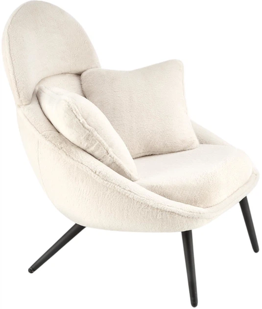 Крісло для відпочинку Halmar Merry Кремовий (5905248126633) - зображення 2