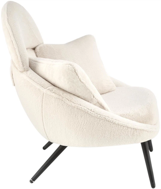 Крісло для відпочинку Halmar Merry Кремовий (5905248126633) - зображення 4