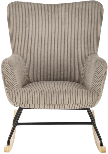 Крісло-гойдалка Halmar Belmiro Сірий (5905248130432) - зображення 5