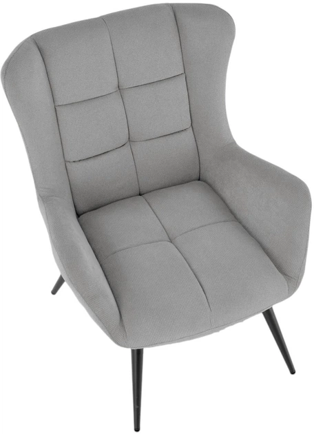 Крісло для відпочинку Halmar Byron Сірий (5905248130470) - зображення 7