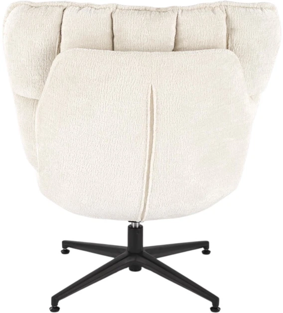 Крісло для відпочинку Halmar Fofana Кремове (5905248130623) - зображення 4