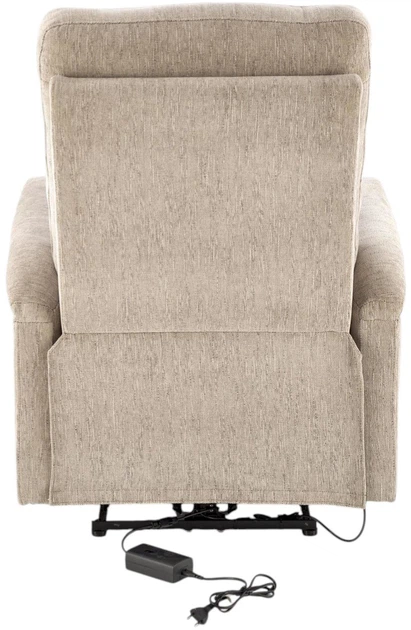 Крісло для відпочинку Halmar Jamal з функцією електричного розкладання Бежеве (5905248130739) - зображення 7