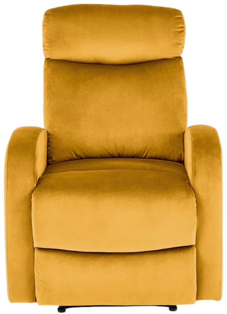 Розкладне крісло Halmar Wonder з функцією колиски Гірчичний (5905248131057) - зображення 4