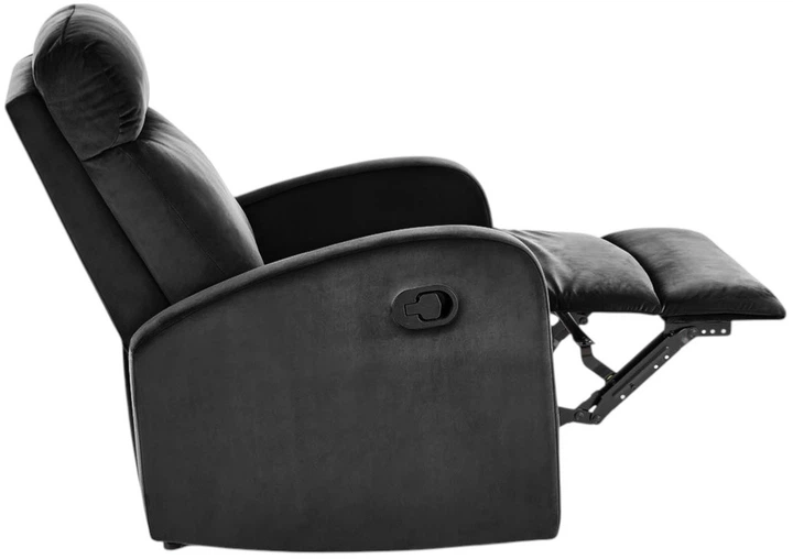 Розкладне крісло Halmar Wonder з функцією колиски Чорний (5905248131040) - зображення 5