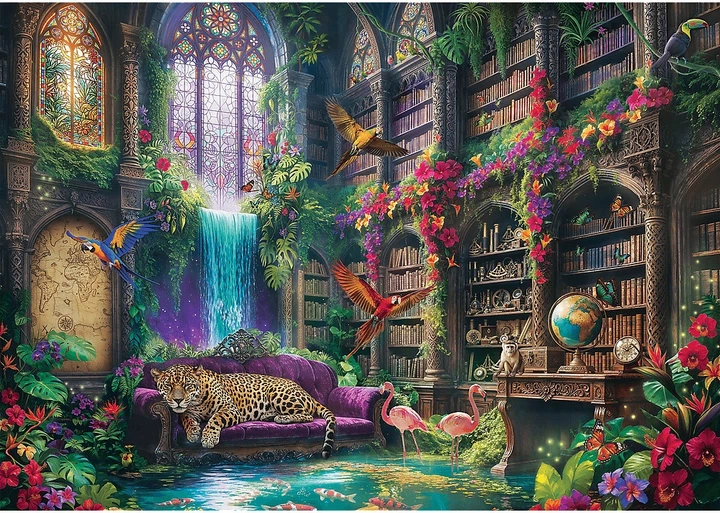 Пазл Trefl Чарівна бібліотека 1000 елементів 10975 (5900511109757) - зображення 3