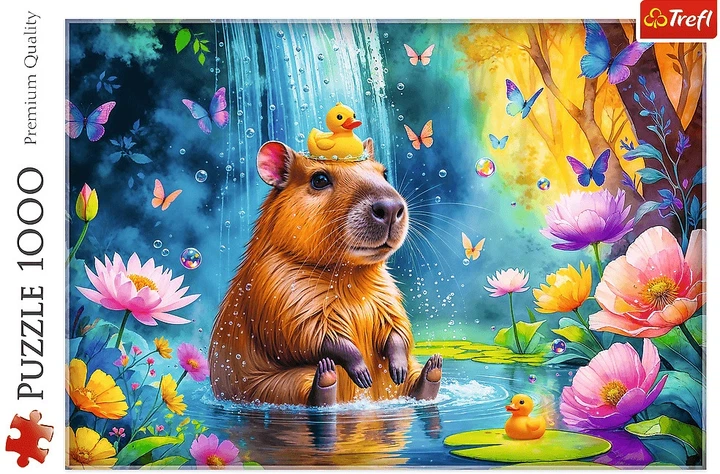 Пазл Trefl Капібара 1000 елементів 10949 (5900511109498) - зображення 2