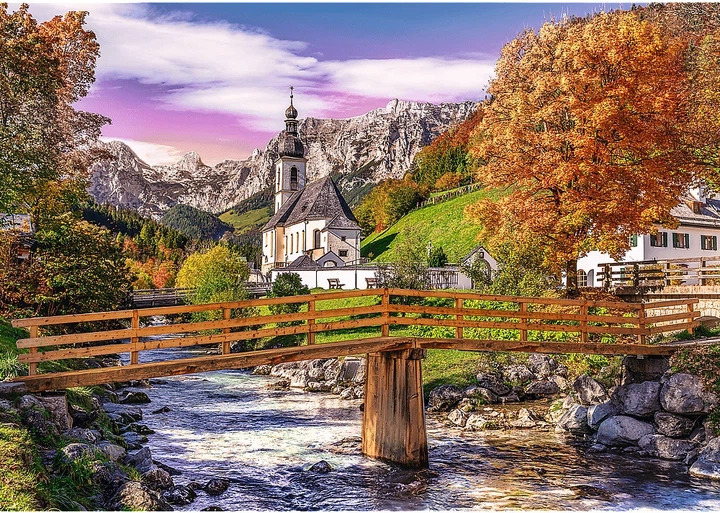 Puzzle Trefl Jesienna Bawaria 1000 elementów 10623 (5900511106237) - obraz 3