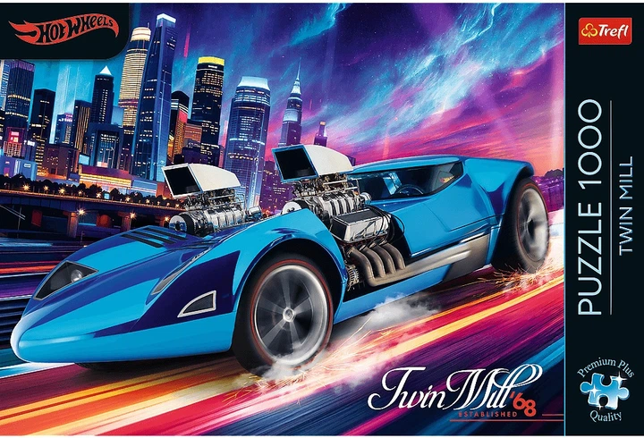 Пазл Trefl Hot Wheels: Twin Mill Mattel 1000 елементів 12092 (5900511120929) - зображення 2