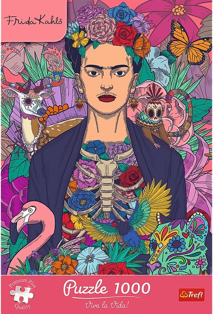 Пазл Trefl Frida Kahlo: Квітуча душа 1000 елементів 12096 (5900511120967) - зображення 2