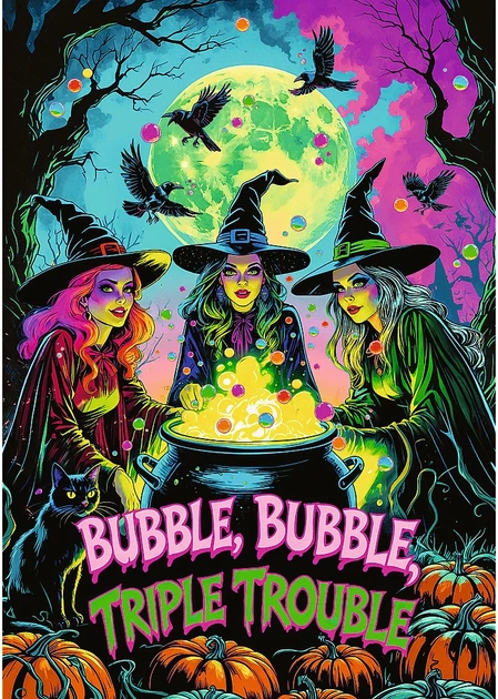 Пазл Trefl Hall of Horror: Відьми 1000 елементів 12127 (5900511121278) - зображення 3