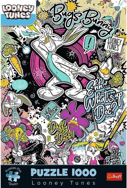 Пазл Trefl Looney Tunes: Божевільні мелодії 1000 елементів 12066 (5900511120660) - зображення 2