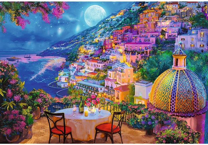 Puzzle Trefl Randka w Positano 1500 elementów 26218 (5900511262186) - obraz 3