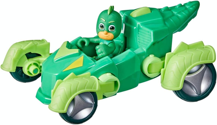 Игрушка PJ Masks Герои в масках Gekko Deluxe Vehicle Preschool Toy, Gekko-Mobile Car with 2 Wheel Modes and Gekko Action - Фото 3 Игрушка PJ Masks Герои в масках Gekko Deluxe Vehicle Preschool Toy, Gekko-Mobile Car with 2 Wheel Modes and Gekko Action - изображение 3