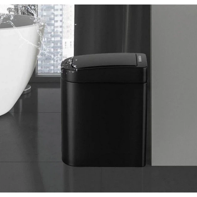 Розумний кошик для сміття Ninestars DZT-7-2 Gem Black - Фото 2 Розумний кошик для сміття Ninestars DZT-7-2 Gem Black - зображення 2