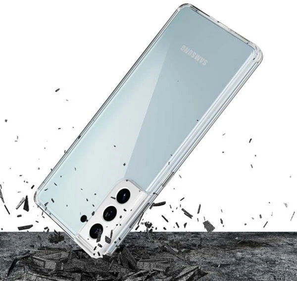 Etui plecki 3MK Clear Case do Samsung Galaxy S21+ Transparent (5903108336000) - obraz 3