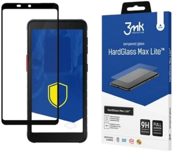 Szkło hartowane 3MK HG Max Lite do Samsung Galaxy SM-G525 Xcover 5 czarne (5903108389822) - obraz 1