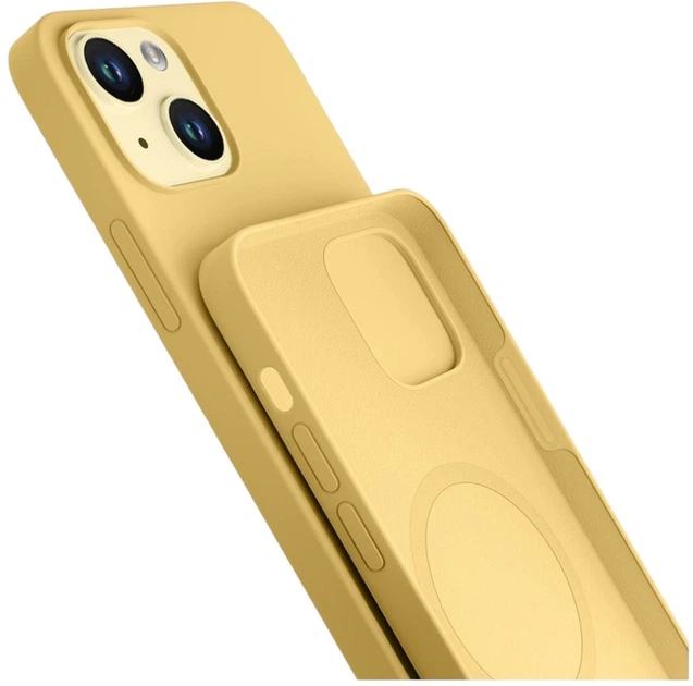 Панель 3MK Hardy Case z MagSafe для Apple iPhone 15 Plus Жовтий (5903108527323) - зображення 4