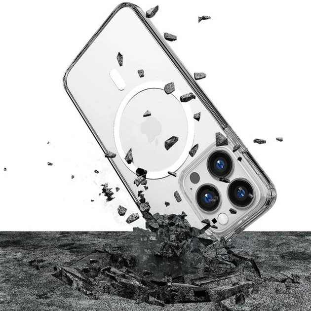 Панель 3MK MagCase z Magsafe для Apple iPhone 14 Pro Max Прозорий (5903108476874) - зображення 3