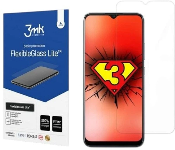 Гібридне скло 3MK FlexibleGlass Lite для Realme C21 (5903108372060) - зображення 1