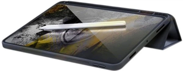 Etui z klapką 3MK Soft Tablet Case do Samsung Galaxy Tab S6 Lite 2020/2022 10.4" Czarny (5903108526883) - obraz 6