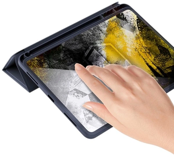 Etui z klapką 3MK Soft Tablet Case do Apple iPad Pro 11" 3/4 Gen Czarny (5903108526753) - obraz 7