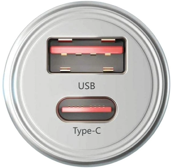 Автомобільний зарядний пристрій 3MK Hyper Car Charger 45W Silver (5903108527231) - зображення 6