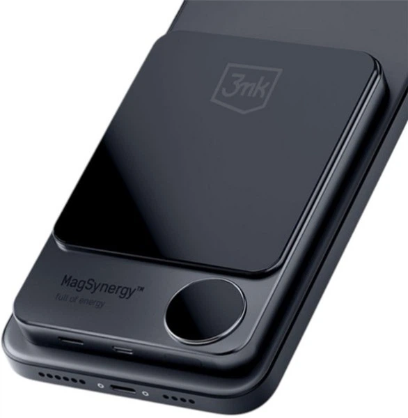УМБ 3MK MagSynergy 10000 mAh USB-C/Lightning Black (5903108497381) - зображення 2