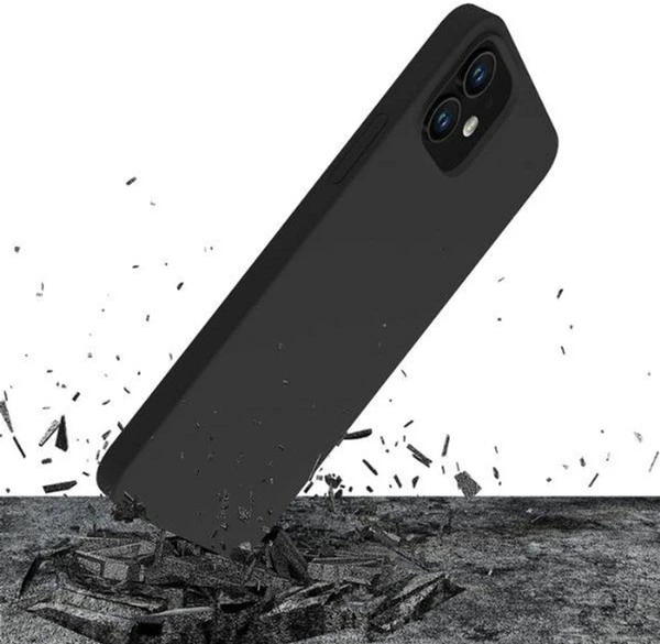 Панель 3mk Silicone Case для Apple iPhone 7/8/SE 2020/SE 2022 Black (5903108499118) - зображення 3