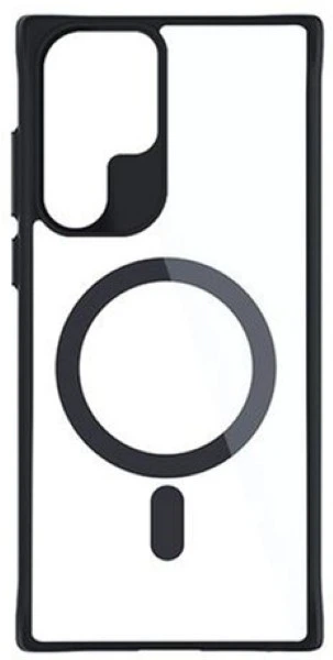 Панель 3MK Satin Armor MagCase для Samsung Galaxy S24 Ultra Black + Transparent (5903108563901) - зображення 2