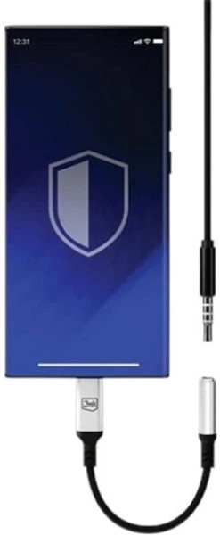 Adapter 3MK USB-C - miniJack Black-Silver (5903108518055) - obraz 5