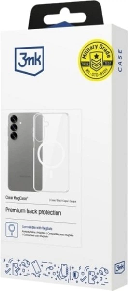 Etui 3MK Sam MagCase do Samsung Galaxy S25 Plus Transparent (5903108611640) - obraz 3