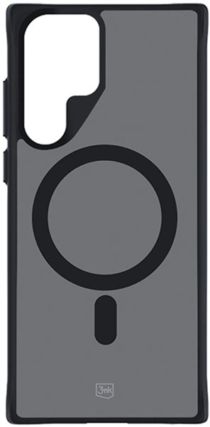 Панель 3MK Smoke Mag для Samsung Galaxy S22 Ultra Black (5903108563482) - зображення 2