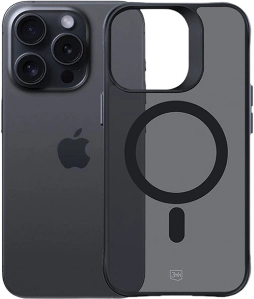 Etui plecki 3MK Smoke Mag do Apple iPhone 13 Pro Black (5903108563710) - obraz 8