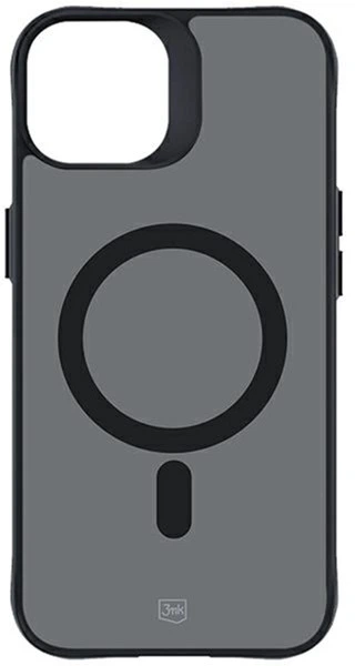 Etui plecki 3MK Smoke Mag do Apple iPhone 15 Black (5903108563499) - obraz 2