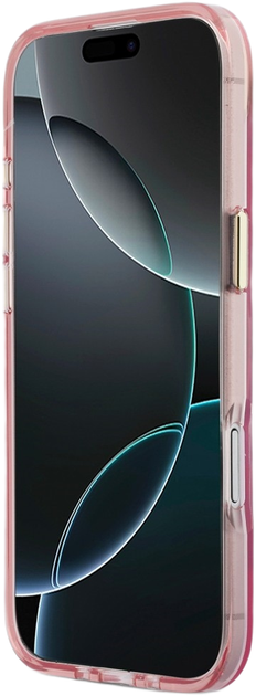 Etui Karl Lagerfeld IML Choupettes Karl  Script Logo MagSafe do Apple iPhone 17 Air Pink (3666339606206) - obraz 5