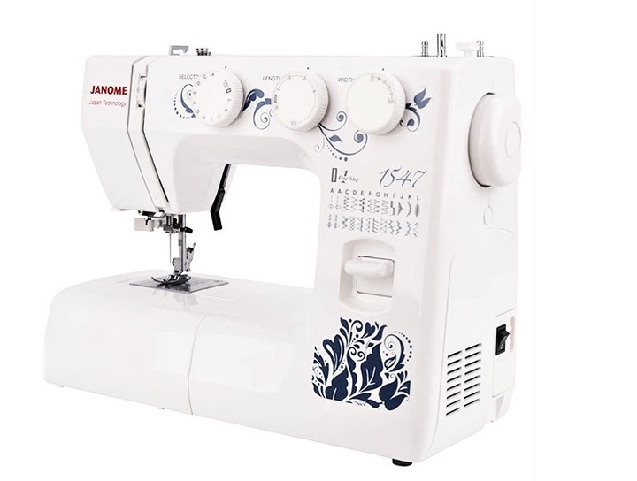 Електрична швейна машина JANOME 80W з реверсом, регулюванням швидкості - зображення 3