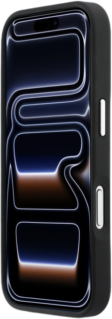 Etui Karl Lagerfeld Karl & Choupette Print & Pocket do Apple iPhone 17 Pro Black (3666339605254) - obraz 5