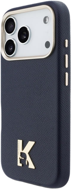 Etui Karl Lagerfeld Karl & Choupette Back MagSafe do Apple iPhone 17 Pro Max Blue (3666339597429) - obraz 2